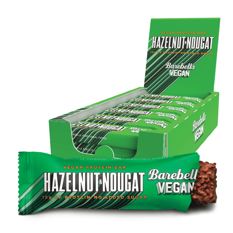 Barebells Vegan Protein Bar - Hazelnut & Nougat (12x 55g)