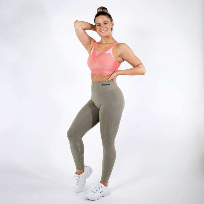 Hummel JOY Seamless Sports Top – Coral