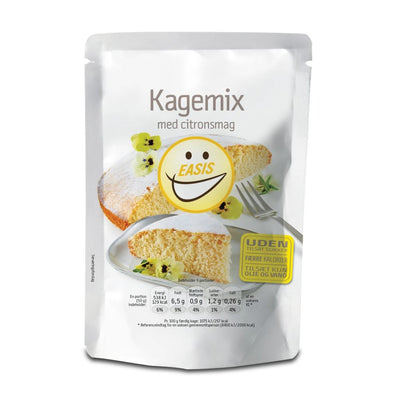 EASIS Kagemix med citronsmag 290g - MuscleHouse.dk