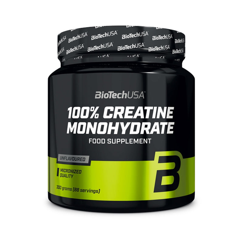 BioTechUSA 100% Micronized Creatine Monohydrate (300g)