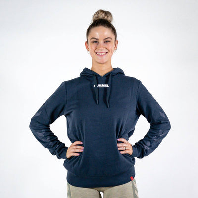 Hummel LEGACY Hoodie – Blue Nights - Musclehouse.dk
