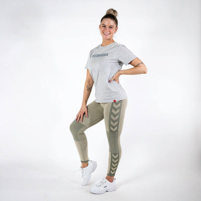 Hummel LEGACY T-shirt – Grey Melange