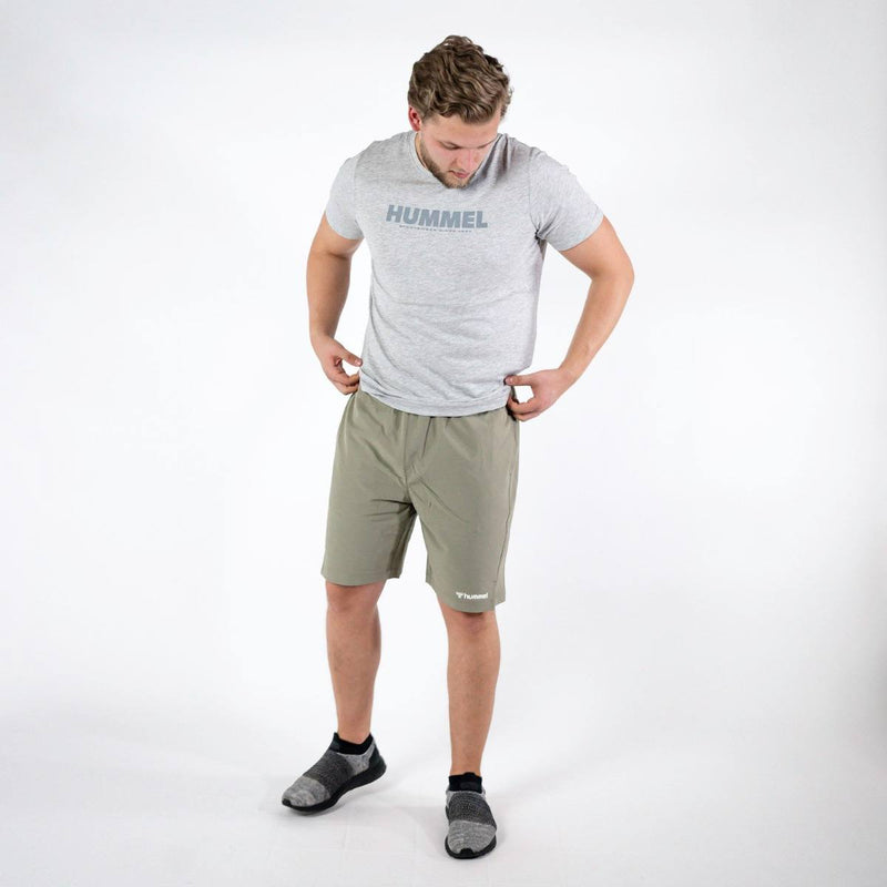Hummel LEGACY T-shirt – Grey Melange