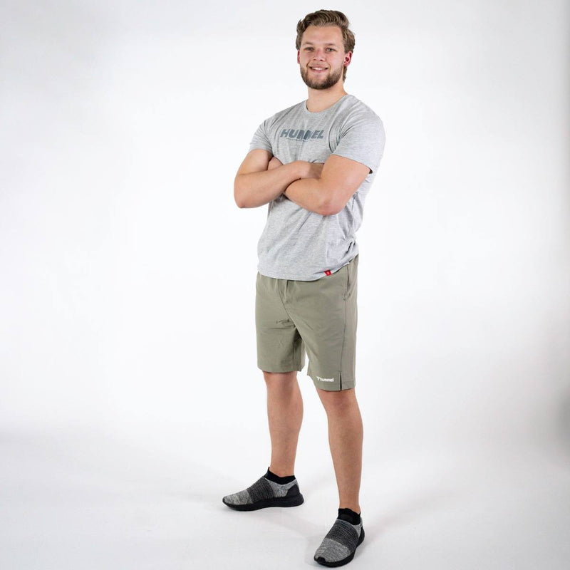 Hummel LEGACY T-shirt – Grey Melange