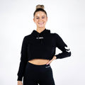 Hummel LEGACY Woman Cropped Hoodie - Black
