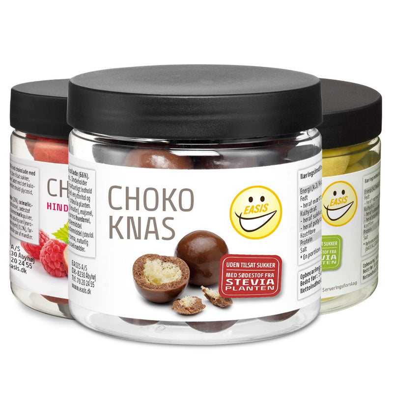 EASIS Mandler og Choko Knas - Bland Selv (3x 80g)