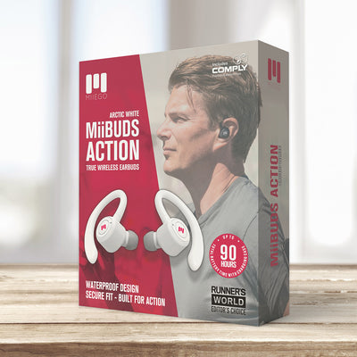 MIIEGO MiiBuds Action II White by Miiego