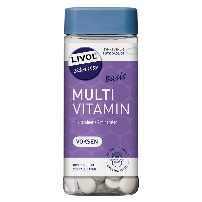 Livol Multivitamin Basis (230 stk)