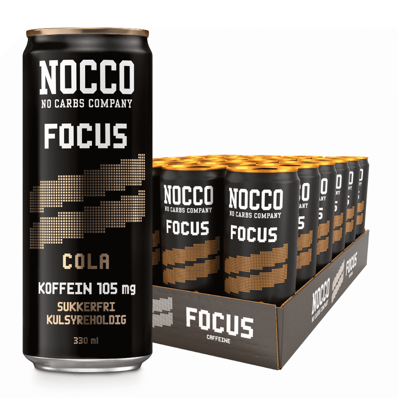 NOCCO Focus - Cola (24x 330ml)