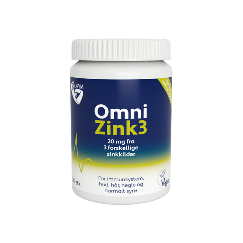 Biosym OmniZink 3 (120 stk)