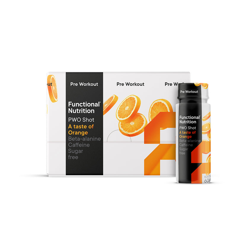 Functional Nutrition PWO Shot - Orange (12x 60ml)