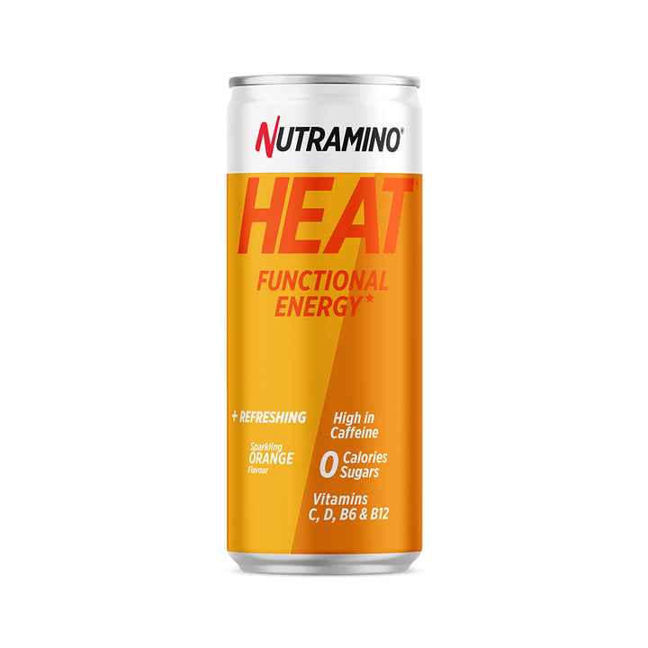 Nutramino HEAT (330ml) - Orange - OBS! BEDST FØR 6/6-2026