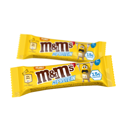 M&M's Hi Protein Bar Peanut (51g) - MuscleHouse.dk