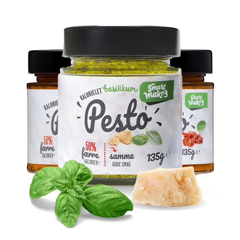 Smart Makro Kalorielet Pesto - Bland Selv (6x 135g)