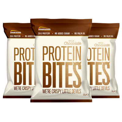 Maxim Protein Bites - Milk Chocolate (8x 53g)