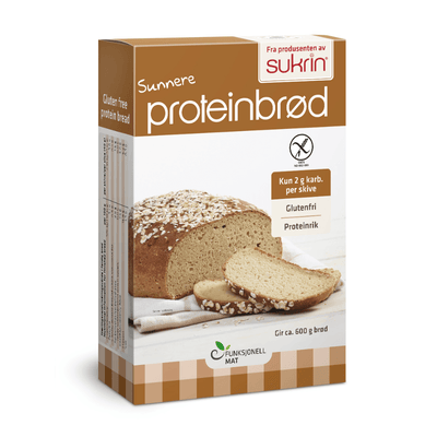 Sukrin Proteinbrød 220g - MuscleHouse.dk