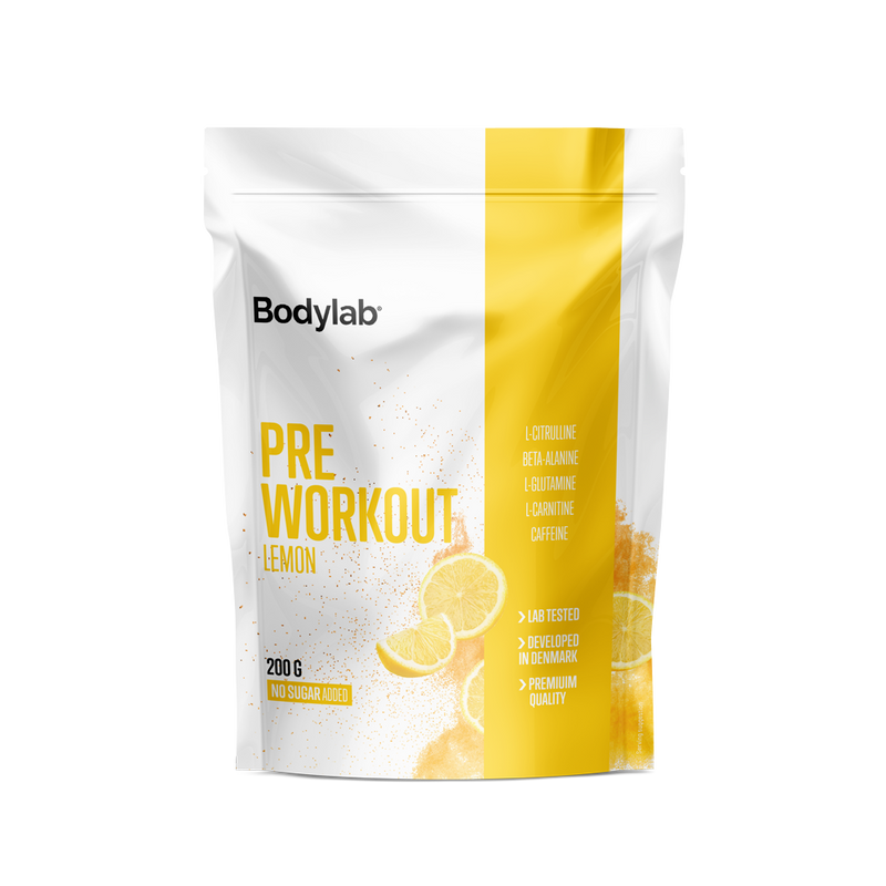 Bodylab Pre Workout (200g) - Lemon