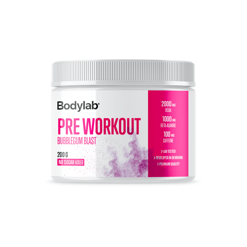 Bodylab Pre Workout (200g) - Bubblegum Blast