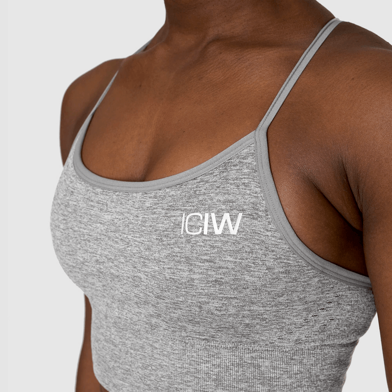 ICANIWILL Queen Mesh Sports Bra Taupe