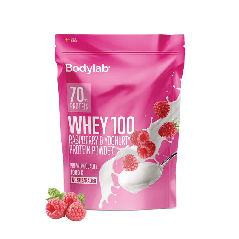 Bodylab Whey 100 (1 kg) - Raspberry & Yoghurt