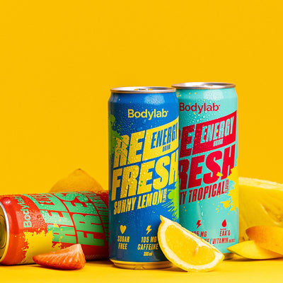 Bodylab Refresh Energy (24x 330ml) - Sunny Lemon