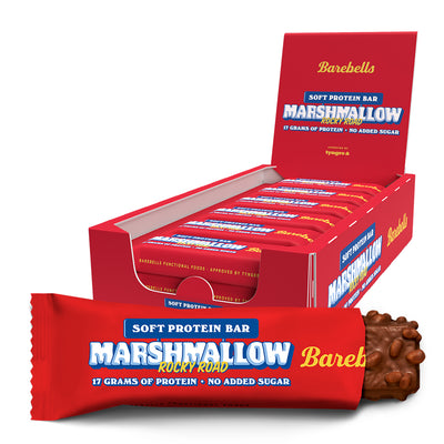 Barebells Soft Protein Bar - Rocky Road Nutty Marshmallow (12x 55g)