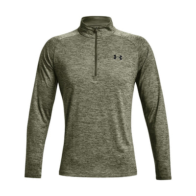 Under Armour Tech 2.0 1/2 Zip - Marine Green/Black