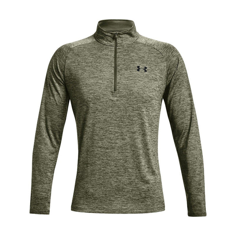 Under Armour Tech 2.0 1/2 Zip - Marine Green/Black