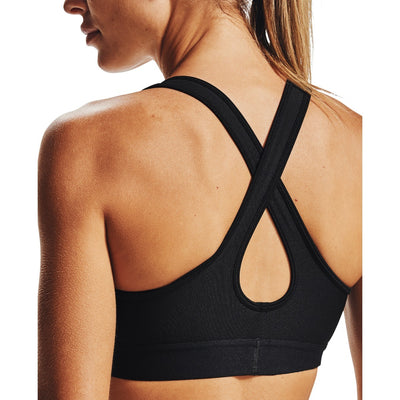 Under Armour Mid Crossback Bra Black