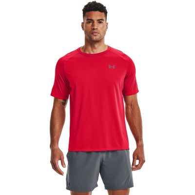 Under Armour Tech 2.0 SS Tee - Red/Graphite