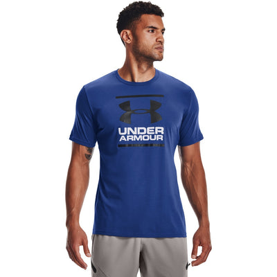 Under Armour GL Foundation SS T - Tech Blue/Black