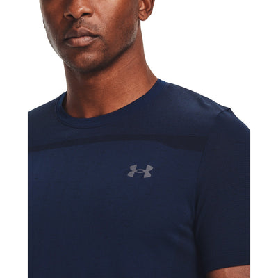 Under Armour Seamless SS - Academy/Mod Gray