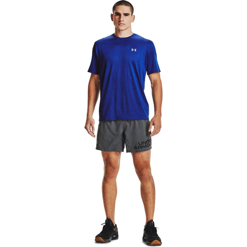 Under Armour Training Vent 2.0 SS - Royal/Mod Gray