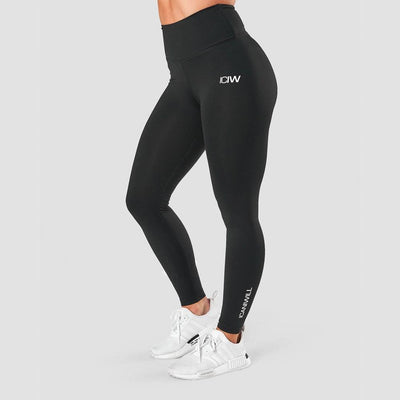 ICANIWILL Scrunch V-Shape Tights Black Wmn
