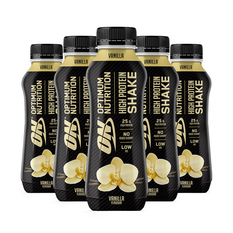 Optimum Nutrition Protein Shake (5x330 ml) - Vanilla
