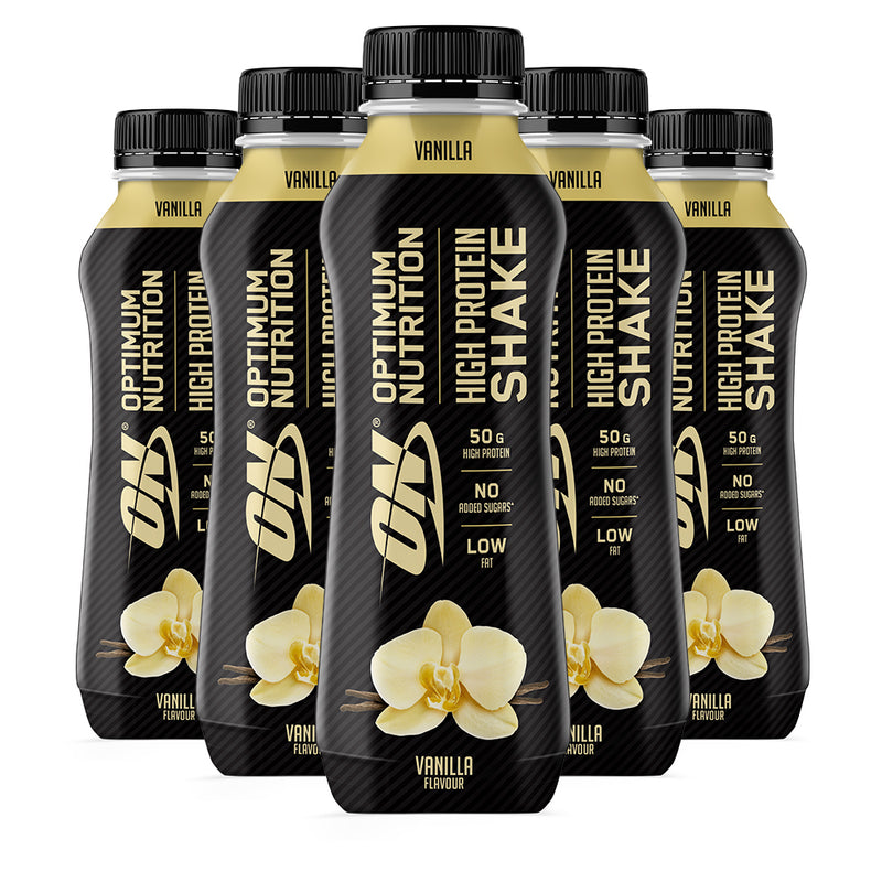 Optimum Nutrition Protein Shake (5x500 ml) - Vanilla