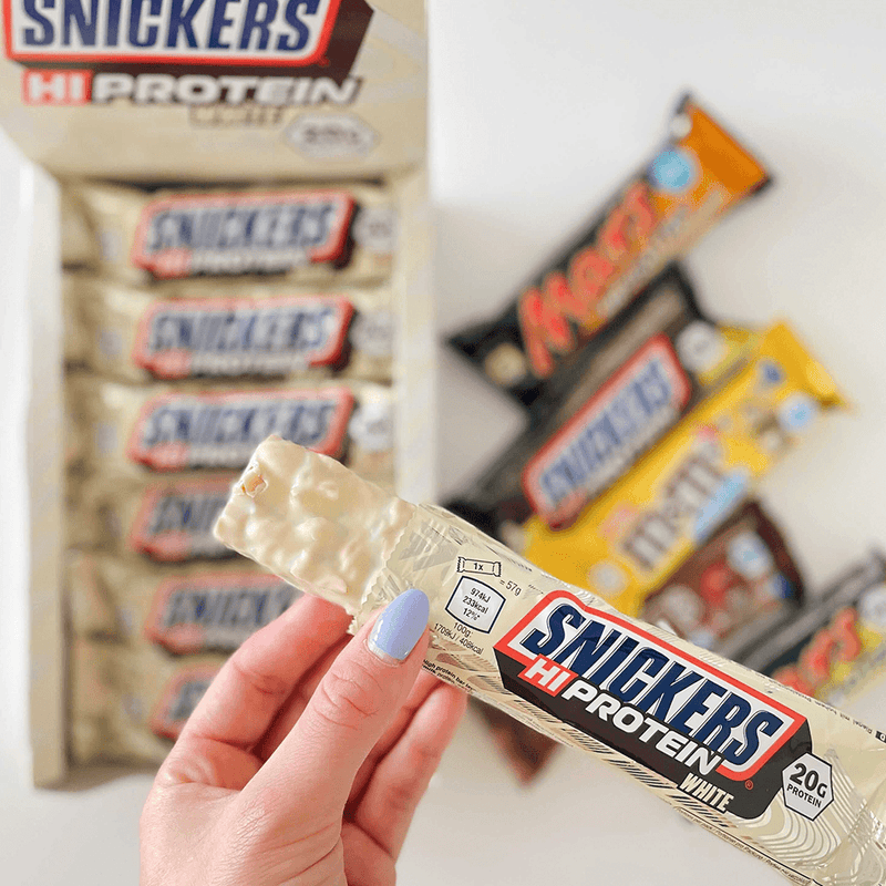 Snickers Hi-Protein Bar (55g) - White Chocolate