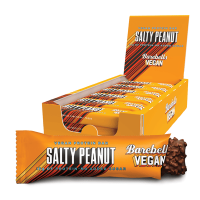 Barebells Vegan Protein Bar - Salty Peanut (12x 55g)