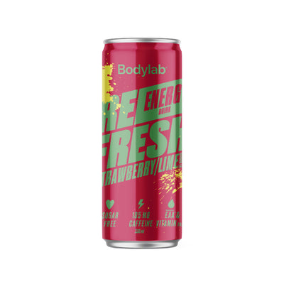 Bodylab Refresh Energy (330ml) - Strawberry Lime