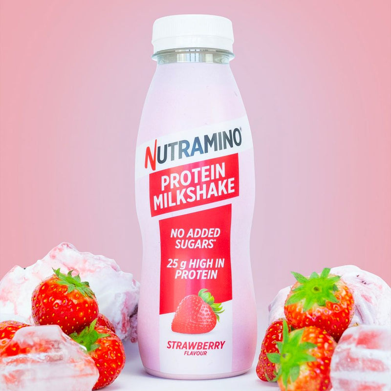 Nutramino Protein Milkshake Strawberry (5x330ml)