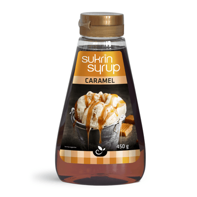 Sukrin Sirup Caramel 450ml - MuscleHouse.dk