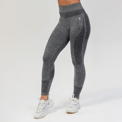 V3 Apparel Excel Seamless Scrunch Leggings - Grey