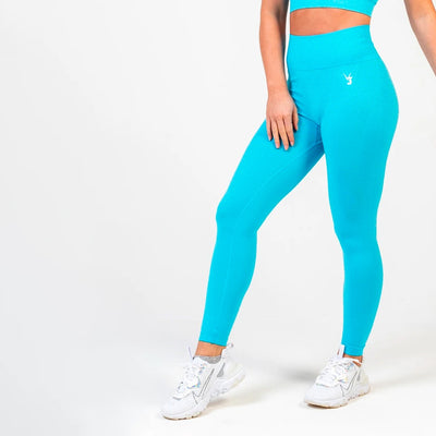 V3 Apparel Uplift Seamless Leggings - Aqua Blue Marl