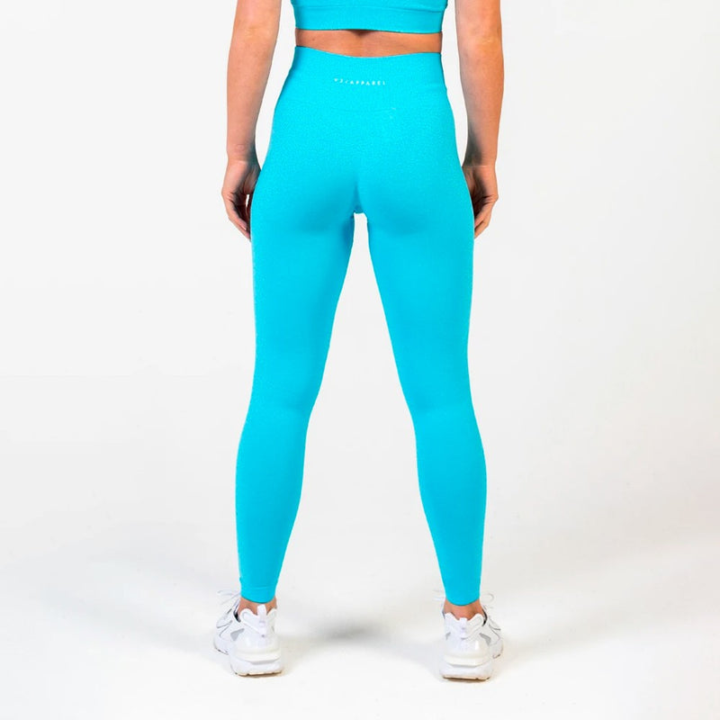V3 Apparel Uplift Seamless Leggings - Aqua Blue Marl