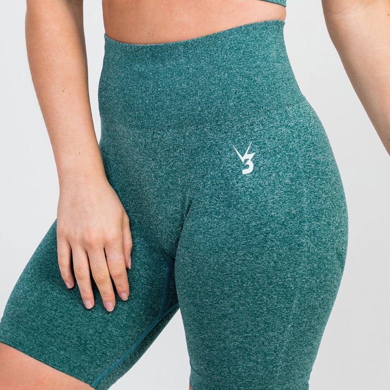 V3 Apparel Uplift Seamless Shorts - Emerald