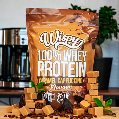 Wispy Whey 100 (1 kg) - Caramel Cappuccino