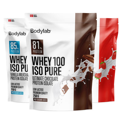 Bodylab Whey 100 ISO Pure (750 g) - Musclehouse.dk