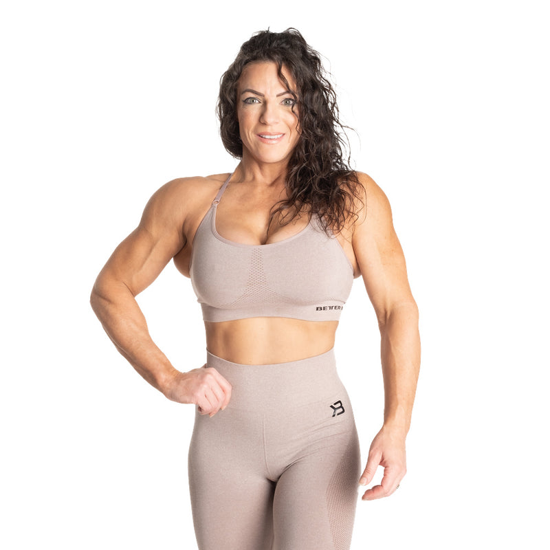 Better Bodies Astoria Seamless Bra Warm Sand Melange