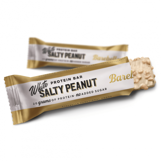 Barebells Protein Bar White Salty Peanut (55g) - MuscleHouse.dk