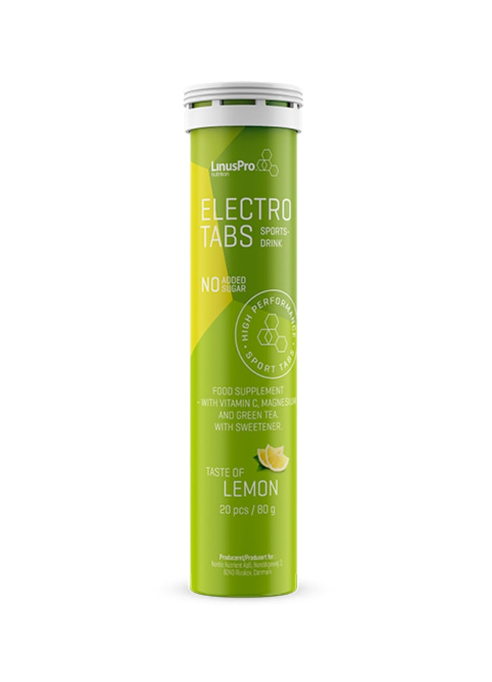 LinusPro Elektrolyt Tabs - Lemon